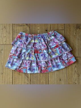 365 Kids My Little Pony Tiered Skort size 7